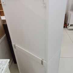 ★リユースのサカイ日立店★HJ7552 IKEA 収納棚 ホワイト H129×D30×W60 クリーニング済み の画像