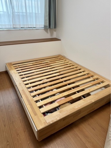 IKEA】ベッドフレームマンダールクイーンサイズ (ゆ) 用賀のベッド 