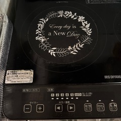 アイリスオーヤマIHクッキングヒーターの画像