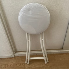 ニトリ　折りたたみチェアの画像