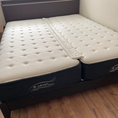 クイーンサイズの取り外し可能マットレス