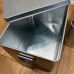 【値下げ】トタンボックス4個セットの画像