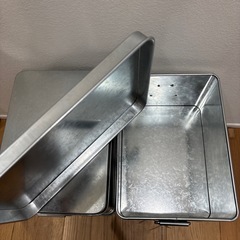 【値下げ】トタンボックス4個セットの画像