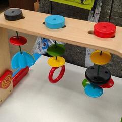 0827-032 IKEA LEKA 木製ベビージムの画像