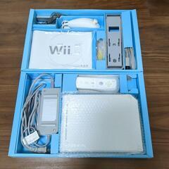 任天堂　Wii　Wiifit　本体　ソフト付き　動作確認済み　の画像