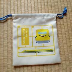 新品　ハンドメイド　ランチョンマット　防災頭巾　プラレール柄布　新幹線の画像