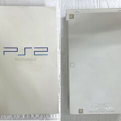 ソニー SONY PS2 SCPH-55000 GT 本体 ソフト2枚付き(ドラクエⅤ、Ⅷ) 動作確認済み PlayStation2 プレステ2 ☆札幌市 白石店 の画像