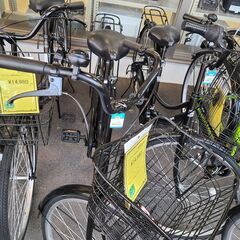 J1381【リユースのサカイ柏店】シティサイクル　SOUTHERNPORT　ダイナモライト　ブラック　★店頭にて試乗可★ 簡易クリーニング済　　 中古自転車 　流山市  松戸市 我孫子市 鎌ヶ谷市 船橋市 守谷市 取手市の画像
