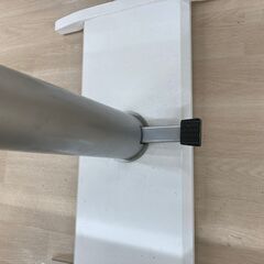 ★ジモティ割引あり★【リユースのサカイ野々市店】A-145　昇降ﾃｰﾌﾞﾙ　白　 120(幅)×80(奥行き)×MAX74(高さ)cm ※クリーニング済みの画像