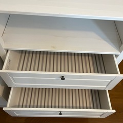 IKEA イケア SUNDVIK スンドヴィーク おむつ替え台/チェスト, ホワイトの画像