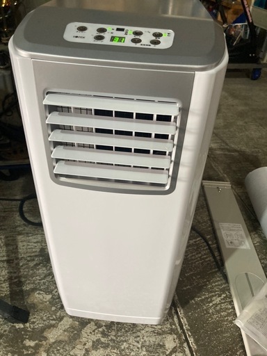 コウデン　スポットクーラー　リモコン、排気パーツ　説明書付き しっかり冷えます