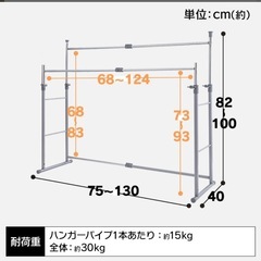 ハンガーラックの画像