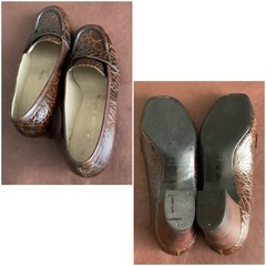 HIGUCHI ORIGINAL【21.5cm】パンプス☆クリーニング＆お手入れ済6292の画像