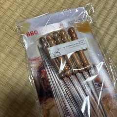 BBQ串セット【100均】の画像