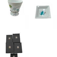 186000 食器 hataman 畑萬陶苑 コップ　小皿 5点まとめ売り [A1000023927864A]の画像