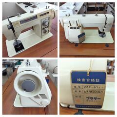 【ジモティー割引で最大15％OFF⭐️】ミシン ZZ2-B711A BROTHER キャスター付きの画像