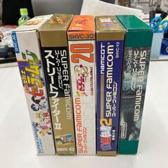 186000 動作未確認 任天堂 ／ Nintendo ニンテンドオ スーパーファミコン 5点まとめ売り [A1000025408187A]の画像