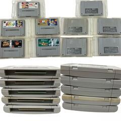 186000 動作未確認 任天堂 ／ Nintendo ニンテンドオ スーパーファミコン 5点まとめ売り [A1000025408187A]の画像