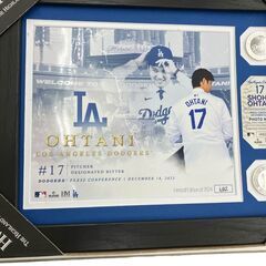 SG00001 現状品 タレントグッズ 大谷翔平　ドジャース 移籍記念 ダブルコインフォトミント [A1000025407906A]の画像