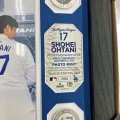 SG00001 現状品 タレントグッズ 大谷翔平　ドジャース 移籍記念 ダブルコインフォトミント [A1000025407906A]の画像
