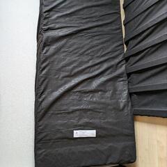 シングルベッド　脚付きマットレス　ボンネルコイルの画像