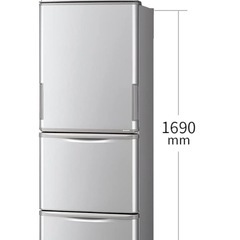 SHARP　冷蔵庫 どっちもドア　350L 　 の画像