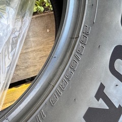 今日明日限定値下げ‼️新車外グラントレック 265/65r18の画像