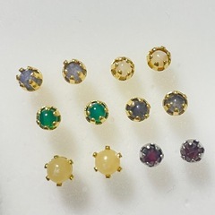 ❮ 新品❯ 天然石　ピアス　まとめ売り　Aセットの画像