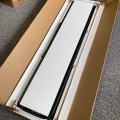 新品　全身鏡 姿見 鏡 壁掛け スタンドミラー かがみ 折りたたみ 自立 軽量 薄型 アルミ合金 30×120cm 直角型 完成品 大型 おしゃれ 飛散防止 地震対策 ホワイトの画像