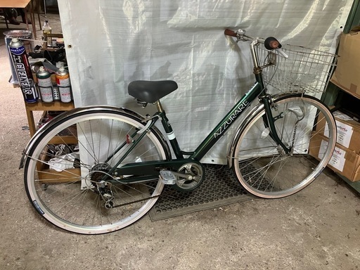 【シティサイクル 27インチ オートライト ６段変速】すぐお乗り頂けます！整備済！一部地域送料無料！