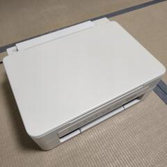 EPSON EW-052A プリンター（印刷かすれ）＋未使用インク付きの画像