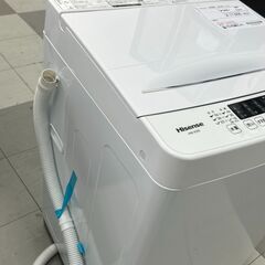 ★リユースのサカイ千葉中央店★ Hisense 洗濯機 5.5kg 24年製 動作確認／クリーニング済み TC4371の画像