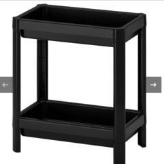 【9/14まで】IKEA VESKEN ヴェスケン シェルフユニット ブラックの画像