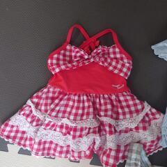 90サイズ　女児水着の画像