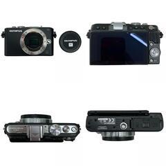186000 現状品 OLYMPUS オリンパス ミラーレス一眼　OLYMPUS PEN Lite E-PL3  ブラック [A1000025331775A]の画像