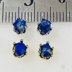 〖新品‼️ 〗　天然　ラピスラズリ　ピアス　まとめ売り　Cセットの画像
