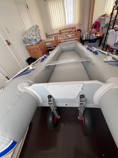 ジョイクラフトゴムボート　トーハツ2馬力船外機