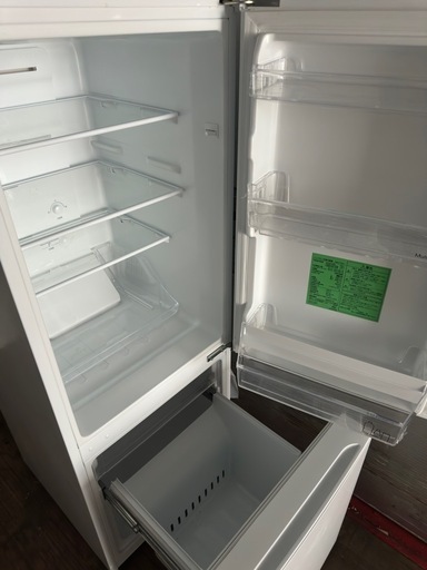 冷蔵、冷凍庫/ハーブリラックス/156L/ボトムフリーザー/霜取り不要/設置配送料込み