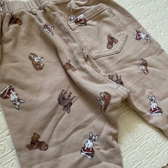 #85【80size】3枚セット　GU パンツの画像