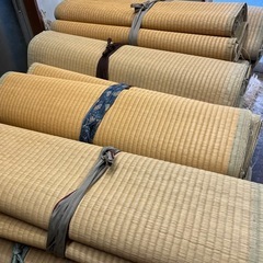 【1セット6枚！畑のマルチングに】畳表古ゴザの画像