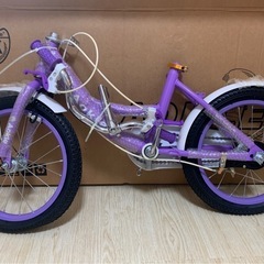 ⭐︎取引中⭐︎【未使用】AOKLE 子供用自転車 16インチ パープル