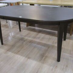 ジモティー割引🏷️【ジャングルジャングル岸和田和泉インター店】ニトリ 天然木 ダイニングテーブル ブラウン 和泉市 堺市 岸和田市 泉大津市 高石市 泉北郡熊取町の画像