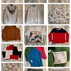 婦人の服、鞄、小物39点まとめて売りの画像