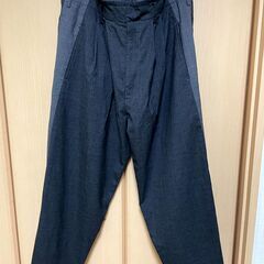 nude:masahiko maruyama　ウールワッシャー 2タックパンツ　定価49,500円の画像