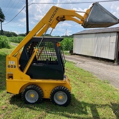 日立建機　ボブキャット　スキッドステアローダー SX603の画像