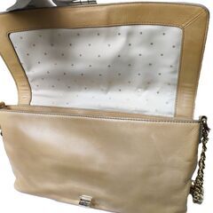 kate spade ケイトスペード ショルダーバッグ ハンドバッグ チェーン 金具 ロック　レザー　ロゴの画像