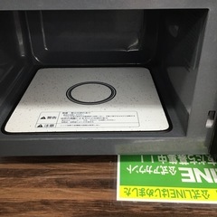 #H-55【ご来店頂ける方限定】YAMAZENのフラット電子レンジですの画像