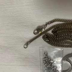 チャームとネックレスチェーン50cmと52cmの画像
