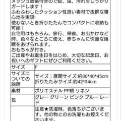 簡易ベビーベット　クーファン　お昼寝マット　オムツ替えの画像
