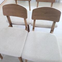 椅子　ダイニングチェア4つセットの画像